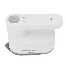 YUEHISY Mini Iron for Crafts Quilting, Portable Cordless Steam Iron, Mini Heat Press Machine Sewing Sachine, Handheld Rechargeable Dry Wet Steam, for Home Dormitory Travel