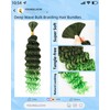Deep Wave Bulk Braiding Hair-Wet and Wavy Human Braiding Hair,20