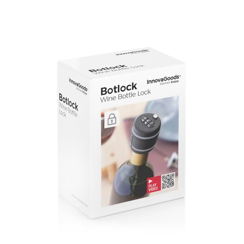 InnovaGoods 8435527818944 Combination Wine Stopper with Acrylonitrile Butadiene Styrene (ABS),