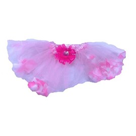 Tutu, Tutu for Babies, Pink Tutu, Tutu for Girl, Baby Tutu, Pink Tutu with Flowers
