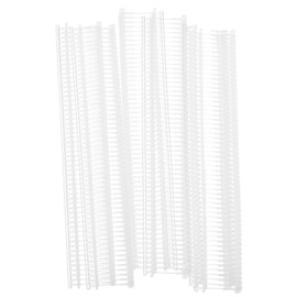 sourcing map 2500Pcs Mini Stitch Gun Fasteners, 10mm/0.39" Micro Fasteners Stitch Gun Refill Quick Clothing Fixer for Clothing Fine Stitch Tag Gun, Clear