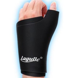 Wearable Thumb Wrist Ice Pack-Hot Cold Compress Hand Finger Ice Pack,Reusable for Injuries,Carpal Tunnel,Arthritis,Tendonitis,De Quervain's Tenosynovitis, Swelling & Bruises Black-S/M Daily - Size: L