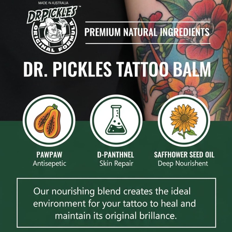 Dr Pickles VEGAN Tattoo Balm 1.76 oz / 50g -