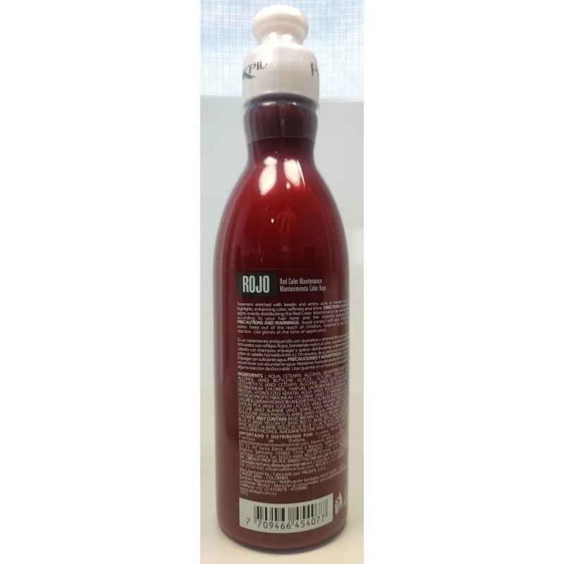 Mascarilla De Tratamiento Capilar Prokpil Red Maintenance 30