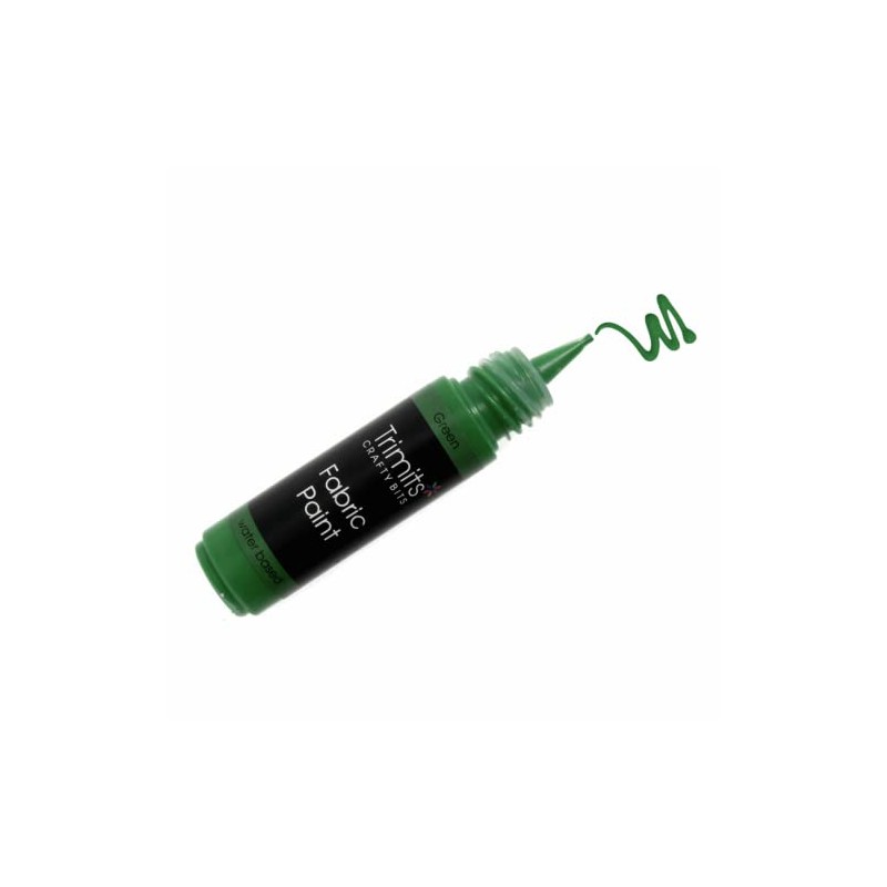 Trimits Fabric Paint Pen, Green, 20ml
