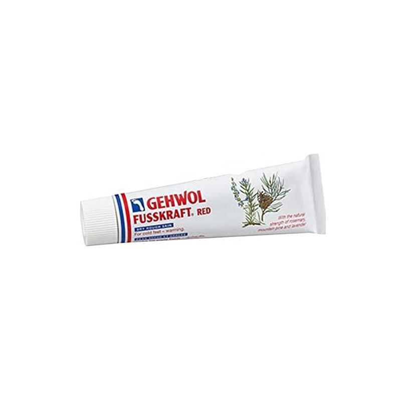 Gehwol Fusskraft Red Rich Emollient foot cream for dry rough