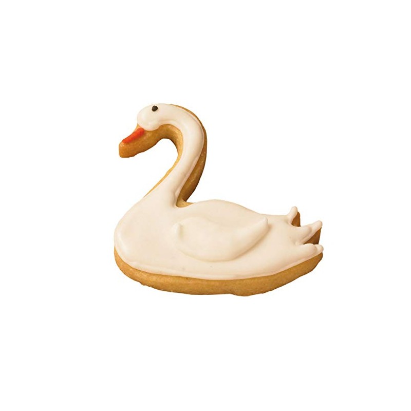 Birkmann 190689 Swan Cookie Cutter, 7 cm