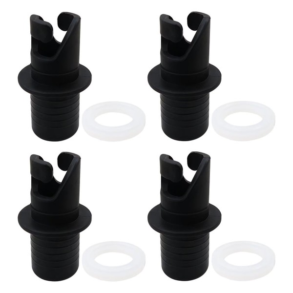 4 Pcs Inflatable Kayak Pump Adapter,Paddle Board Air Pump Hose
