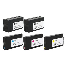 SuppliesMAX Remanufactured Replacement for HP OfficeJet Pro 7720/7730/7740/8200/8700/8715/8720/8725/8730/8740/8745 High Yield Inkjet Combo Pack (2-BK/1-C/M/Y) (NO. 952XL) (F6U15AN_2PK/N9K27AN_1PKMP)