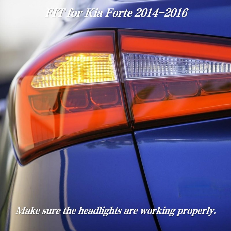 PMFCA Tail Light Bulb Socket and Wire Harness for Kia