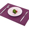 Addfun®Table Mats(Set of 4),Premium Washable High Quaity Non-Slip Insulation PVC