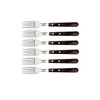 Tramontina 29899/167 Forks Set - Light Black/Jumbo (6-Piece)