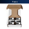 RYPRY Pack of 4 Flat Base Glass Clamps 4-10 mm