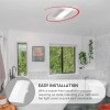 CALPALMY Exact Replacement 89108000 Bathroom Vent Fan Light Lens Cover