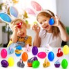 LEASEN Easter Egg Fillers with Bunny 36 Pcs, Easter Basket