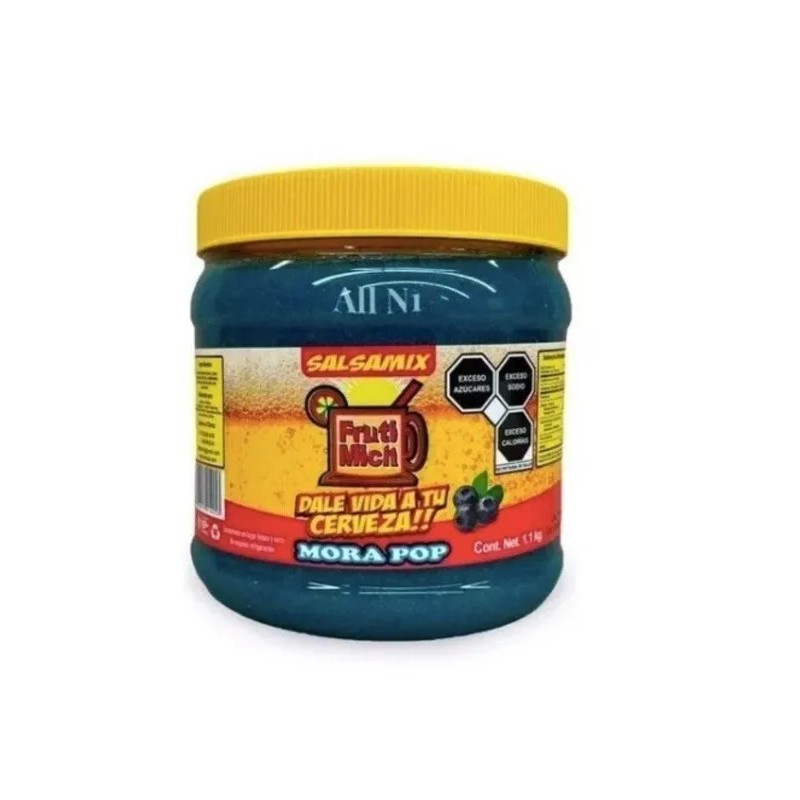 Fruti Mich Escarchado sabor Mora Pop Para Bebidas Frutimich 1.1kg