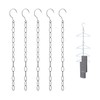 5 Piece Hanger Chain, Hanger Storage, Space Saving With Multiple