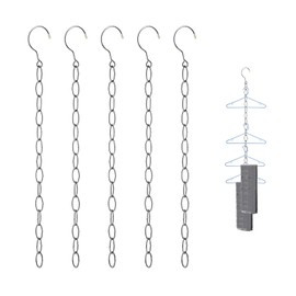 5 Piece Hanger Chain, Hanger Storage, Space Saving With Multiple Hangers, Space Saving Hangers, Space Saving Hangers For Wardrobe, Smart Storage, Separate Hangers For Bedroom