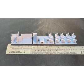 HOn3 resin kit for interior of Labelle, MRGS, Blackstone, and others - PARLOR DINETTE