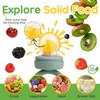 Silicone Replacement Pouch Pacifier for Baby Fruit Food Feeder Compatible