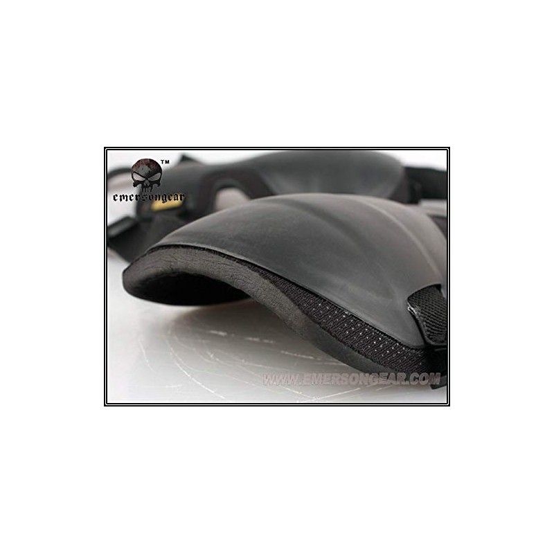 EMERSON ARC Type Knee Pad for Survival Games, Black, BK