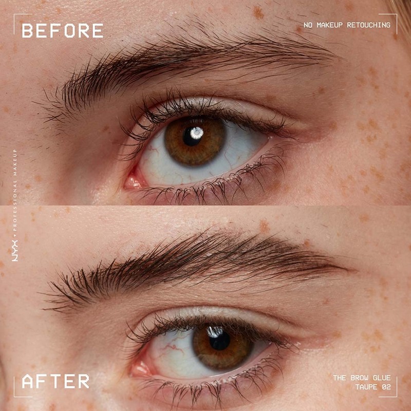 NYX PROFESSIONAL MAKEUP, The Brow Glue, Instant Brow Styler, 16H