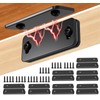 Loomdeo Ultra-Thin Magnetic Cabinet Door Catch - Strong Adhesion &