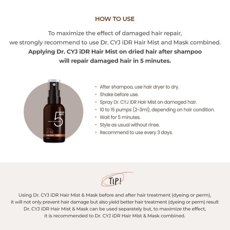 Dr. CYJ iDR Hair Mist 1.69oz