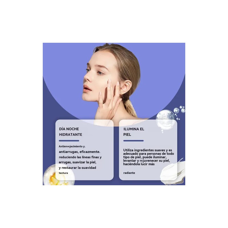 Crema Facial Colageno Y Celulas Madre Moda Koreana Normal Danoche