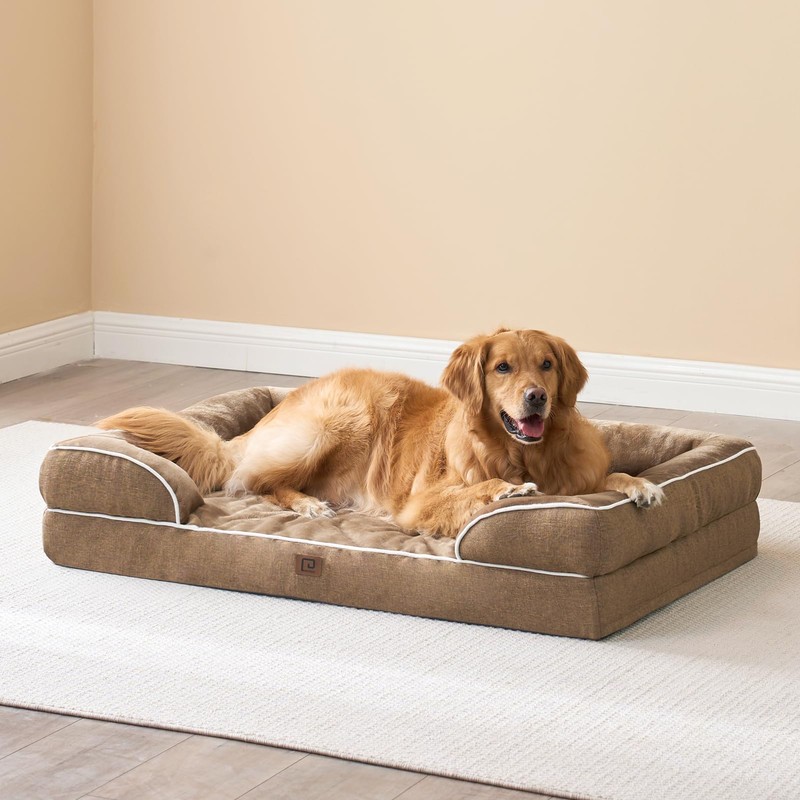 EHEYCIGA EHEYCIGA Orthopedic XL Dog Beds, Waterproof Memory Foam Dog