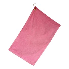 101 BEACH Cotton Bowling Towel with Clip (Light Pink)