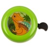 MIJOMA Children's Bicycle Bell - Colourful Metal Bells with Dinosaur