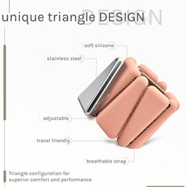 APRICA Adjustable Wrist & Ankle Weights for Women & Men, Set of 2 Wearable Wrist Weights Bracelets, 1 lbs Each, Ideal for Improving Fitness, Exercise, Walking, Jogging, Aerobics, Yoga & Pilates (CORAL)