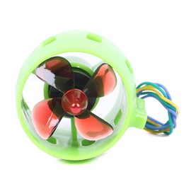 DNYSYSJ Brushless Motor Underwater Thruster Motor,12V-24V 4 Blades Ship Model Propeller for Underwater Robot RC Bait Boat (Positive)