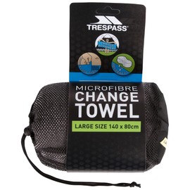 Trespass Uni Transfix Schnelltrocknendes Mikrofasertuch, Storm Grey, One Size EU