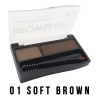 Italia Deluxe Sombra Para Cejas Browbeauty 4 Pzas Coleccion Italia
