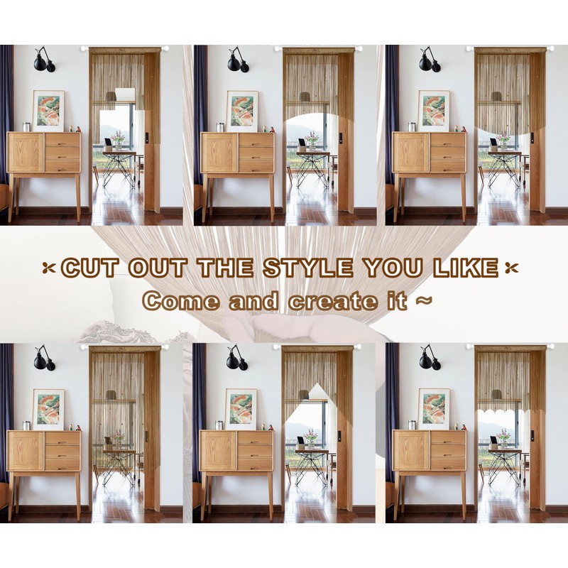 YIIBAII Beaded Curtain Beaded Curtains for Doorways Crystals Suitable for