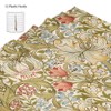 Ansouyi William Morris Shower Curtain Set with 12 Hooks, Bath