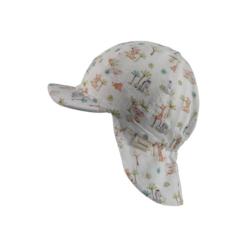 Sterntaler Reversible Visor Hat Animal Babies - Reversible Peaked Cap