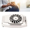 Cell Phone Cooler Fan, Portable Super Silent Retractable ClipCooling Fan,