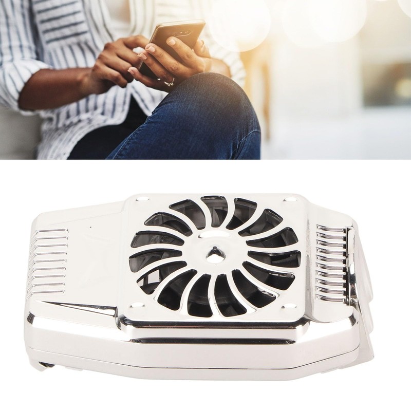 Cell Phone Cooler Fan, Portable Super Silent Retractable ClipCooling Fan,