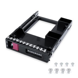 Bandeja de disco SATA LFF SAS de 3.5 pulgadas, 774026-001 797520-001 797519-001 + 3.5 a 2.5 661914-001 Caddy compatible con HP Apollo 4200 4510 1650 Proproproproliant ML350 servidores ML110 G9 Gen10