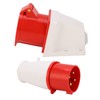 Luatoxry 4 Pin Industrial Connector, 32A Industry Connectors, AC380V‑415V Industrial