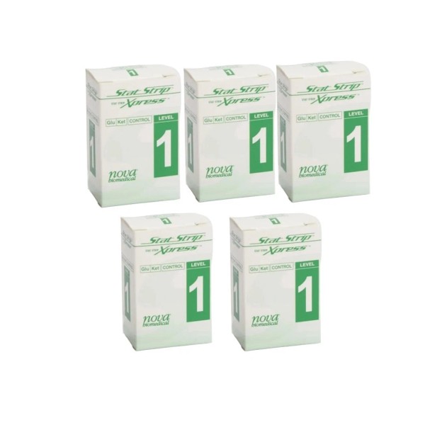 Nova Biomedical StatStrip Glucose QC Control Level 1 (Low) -
