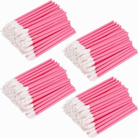 Set of 400 Disposable Lip Brushes, BetterJonny 3.5 inches (9 cm) Long Portable Lip Brushes Cosmetic Brushes Lipstick Brushes Easy to Use Hollow Stick Portable Multipurpose Makeup Beauty Makeup Tool