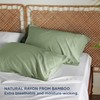 Bedsure Cooling Pillow Cases King - Rayon Made from Bamboo,
