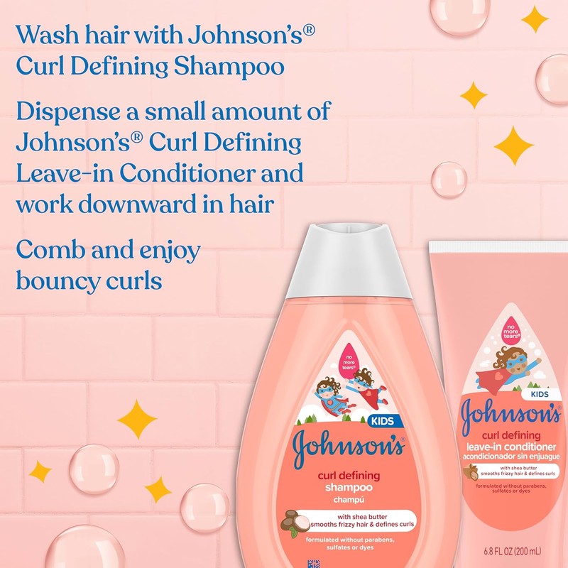Johnson's Baby - Champú para niños sin lágrimas que define