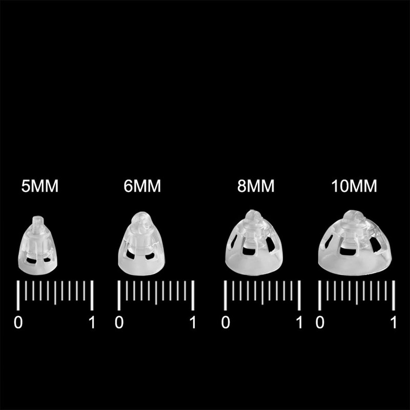 MiniFit Open Dome 5mm,6mm,8mm,10mm Ear Tips for Oticon Hearing aids