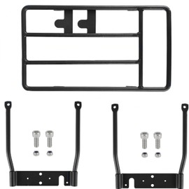 Lveofielygi Rear Shelf Compatible with Xiaomi M365 1S Pro Pro2 MI3 Lite Electric Scooter, Cargo Rack Accessories Thickened Steel Parts Designed for Heavy Loads