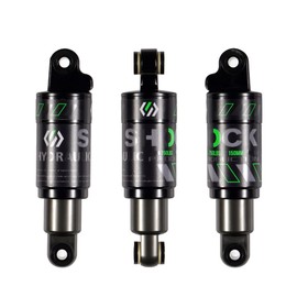 Chooee Mountain Bike Rear Shock absorber Rear Oil MTB Damper 120mm/125mm/150mm/165mm/185mm/190mm/200mm Bicycle Rear Damper 150mmx750lbs